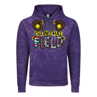 Cloud Purple my heart is on that field Vintage Hoodie - CowhideDigitalArt