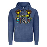 Vintage Denim my heart is on that field Vintage Hoodie - CowhideDigitalArt