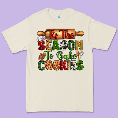 Tih The Season To Bake Cookies Premium Tee Designed By Zillion Design Studio