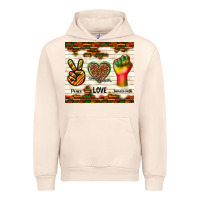 Sandshell peace love juneteenth Urban Hoodie - TumblerDesignByShophia