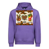 Tulip peace love juneteenth Urban Hoodie - TumblerDesignByShophia