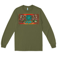 Army Green mom life license plate Long Sleeve Tee - Artiststas