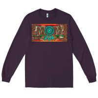 Plum mom life license plate Long Sleeve Tee - Artiststas