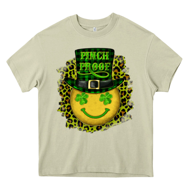 St. Patricks Day Pinch Proof Lucky Face Heavy Core Tee by RanaPortraitStore | Teevron