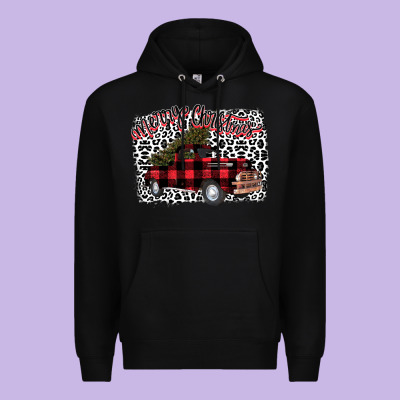 Merry Christmas Truck Premium Hoodie Designed By Bettercallsaul