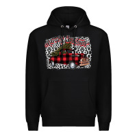 Black Merry Christmas Truck Premium Hoodie - Bettercallsaul