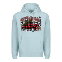 Blue Mist Merry Christmas Truck Premium Hoodie - Bettercallsaul