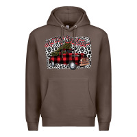 Coffee Merry Christmas Truck Premium Hoodie - Bettercallsaul