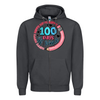Smoke happy 100 days of school Zipper Hoodie - MaliasSmallBusiness