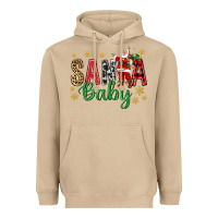 Mushroom Santa Baby With Santa Heavyweight Hoodie - BundleAndBundleShop