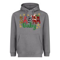 Storm Santa Baby With Santa Heavyweight Hoodie - BundleAndBundleShop