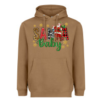 Toasted Coconut Santa Baby With Santa Heavyweight Hoodie - BundleAndBundleShop