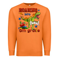 Carrot roaring into 5th grade Premium Sweatshirt - BundleAndBundleShop