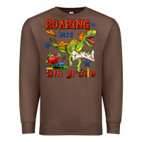 Chestnut roaring into 5th grade Premium Sweatshirt - BundleAndBundleShop