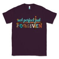 Plum not perfect just forgiven Classic Tee - Artiststas