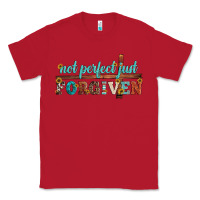 Red not perfect just forgiven Classic Tee - Artiststas