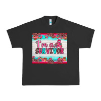 Pigment Black i'm a survivor Urban Heavy Tee - JahusDesignShop