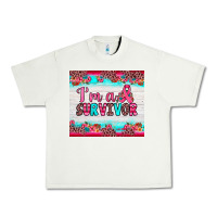 Pistachio i'm a survivor Urban Heavy Tee - JahusDesignShop
