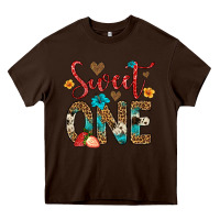 Chocolate Brown sweet one strawberry Heavy Core Tee - Artiststas