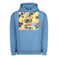 Pigment Pebble Blue not today bitches Urban Hoodie - TumblerDesignByShophia