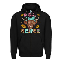 Black heifer Zipper Hoodie - MaliasSmallBusiness