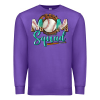 Purple mom squad Premium Sweatshirt - BundleAndBundleShop