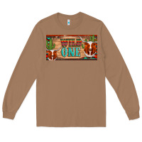 Toasted Coconut texas longhorn wild one cactus licanse plate Long Sleeve Tee - Artiststas