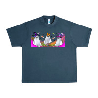 Midnight Navy cutes ghosts libbey glass Urban Heavy Tee - BundleAndBundleShop