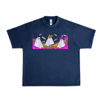Navy cutes ghosts libbey glass Urban Heavy Tee - BundleAndBundleShop