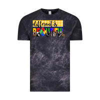 Cloud Black different is beautiful Vintage Tee - AdoDesignShop