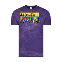 Cloud Purple different is beautiful Vintage Tee - AdoDesignShop