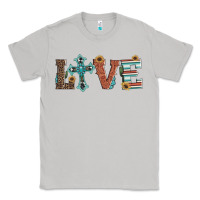 Moon Dust western love with cross Classic Tee - Artiststas