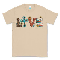 Mushroom western love with cross Classic Tee - Artiststas