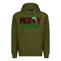 Army Green Merry Christmas Premium Hoodie - Bettercallsaul