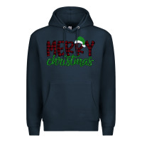 Navy Merry Christmas Premium Hoodie - Bettercallsaul
