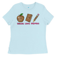 Teach Love Inspire Leopard Ladies Tee | Teevron