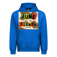 Cobalt juneteenth free ish since 1865 Urban Hoodie - TumblerDesignByShophia