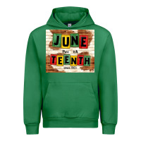 Emerald juneteenth free ish since 1865 Urban Hoodie - TumblerDesignByShophia