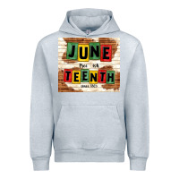 Heather Grey juneteenth free ish since 1865 Urban Hoodie - TumblerDesignByShophia