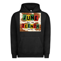 Pigment Black juneteenth free ish since 1865 Urban Hoodie - TumblerDesignByShophia