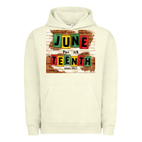 Pigment Pistachio juneteenth free ish since 1865 Urban Hoodie - TumblerDesignByShophia