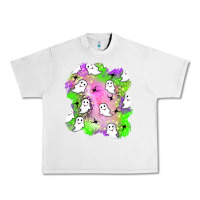Lunar Rock ghost halloween patch Urban Heavy Tee - BundleAndBundleShop