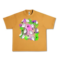 Peanut Butter ghost halloween patch Urban Heavy Tee - BundleAndBundleShop