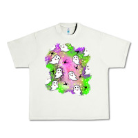Pistachio ghost halloween patch Urban Heavy Tee - BundleAndBundleShop