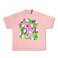 Salmon ghost halloween patch Urban Heavy Tee - BundleAndBundleShop