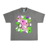 Tornado ghost halloween patch Urban Heavy Tee - BundleAndBundleShop