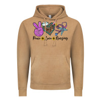 Vintage Camel peace love nursing Vintage Hoodie - CowhideDigitalArt