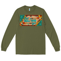 Army Green just a small town girl wlth gemstone arrow and sunflowers licanse plat Long Sleeve Tee - Artiststas