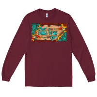 Burgundy just a small town girl wlth gemstone arrow and sunflowers licanse plat Long Sleeve Tee - Artiststas
