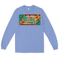 Colony Blue just a small town girl wlth gemstone arrow and sunflowers licanse plat Long Sleeve Tee - Artiststas